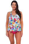 Sunsets Escape Camilla Flora Sadie Tankini Top