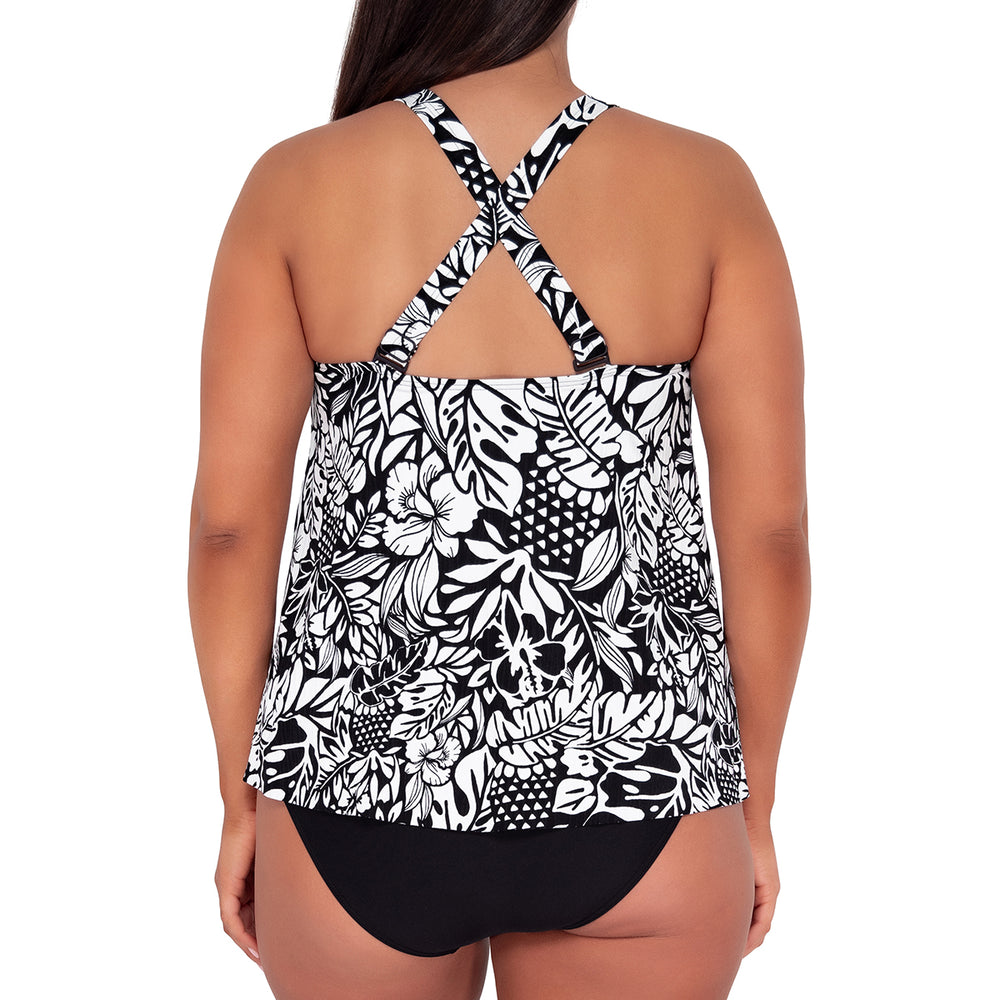 
                      
                        Sunsets Escape Caribbean Seagrass Texture Sadie Tankini Top
                      
                    