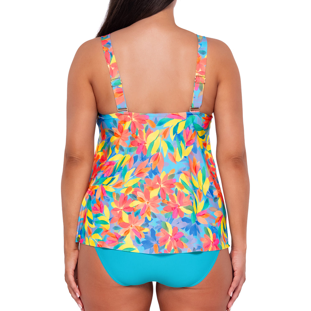 
                      
                        Sunsets Escape Shoreline Petals Sadie Tankini Top
                      
                    