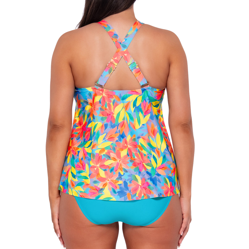 
                      
                        Sunsets Escape Shoreline Petals Sadie Tankini Top
                      
                    