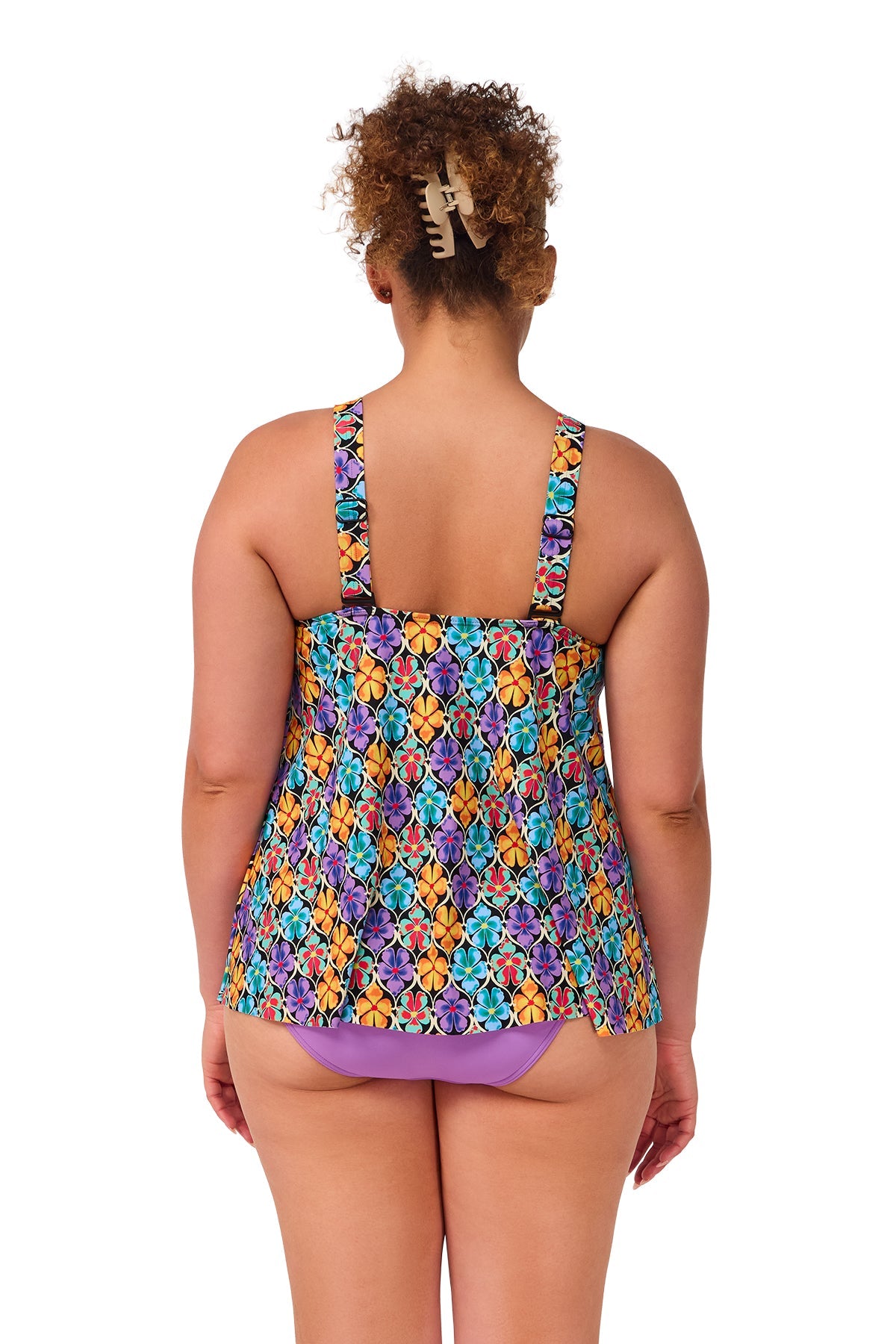 Sunsets Escape Trellis Blooms Sadie Tankini Top