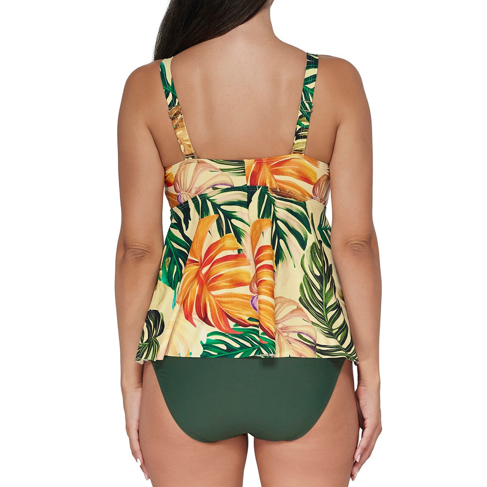 Sunsets Escape Amber Oasis Marin Tankini Top