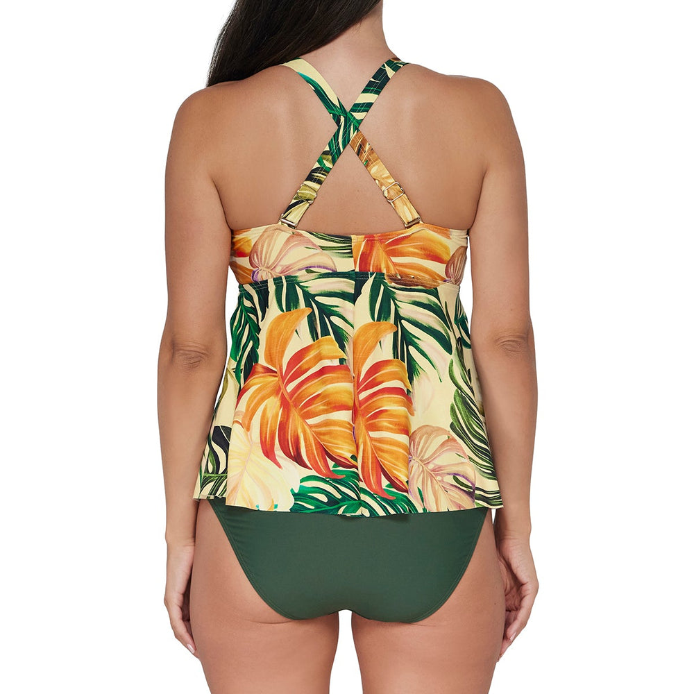 
                      
                        Sunsets Escape Amber Oasis Marin Tankini Top
                      
                    