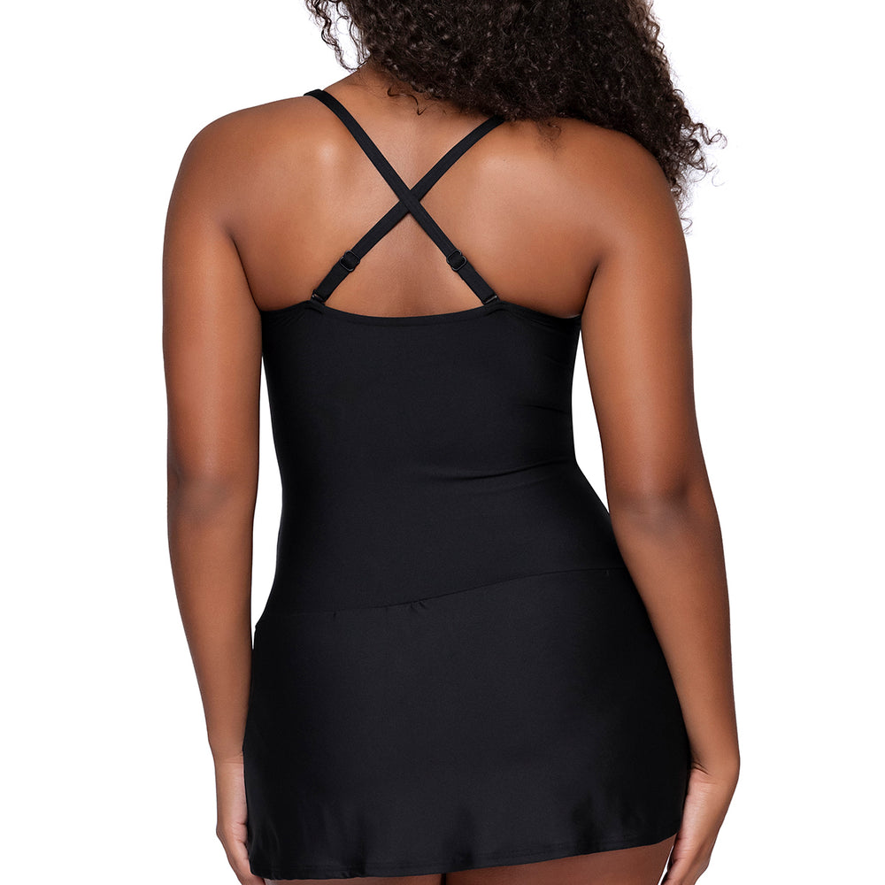 
                      
                        Sunsets Escape Black Sienna Swim Dress One Piece
                      
                    