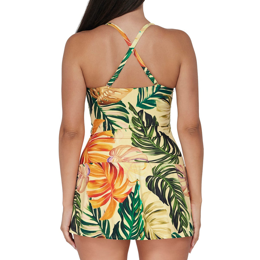 
                      
                        Sunsets Escape Amber Oasis Sienna Swim Dress One Piece
                      
                    