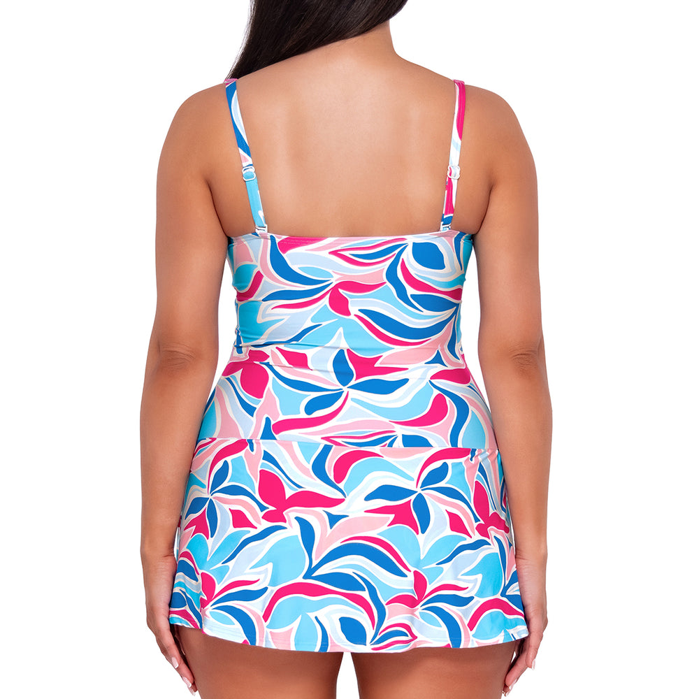 Sunsets Escape Making Waves Sienna Swim Dress One Piece