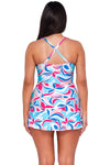 Sunsets Escape Making Waves Sienna Swim Dress One Piece