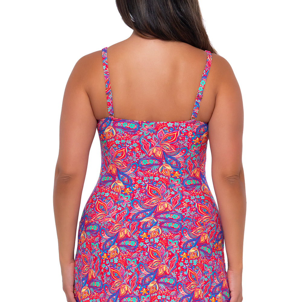 Sunsets Escape Rue Paisley Sienna Swim Dress One Piece