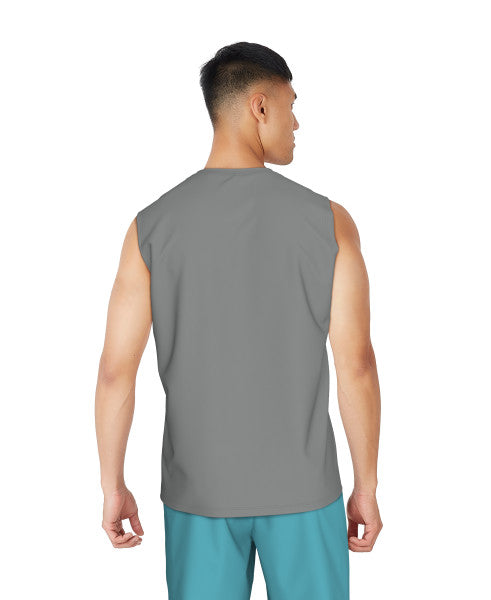 
                      
                        Nike Swim Men's Solid Sleeveless Hydroguard Swim Shirt Cool Grey
                      
                    