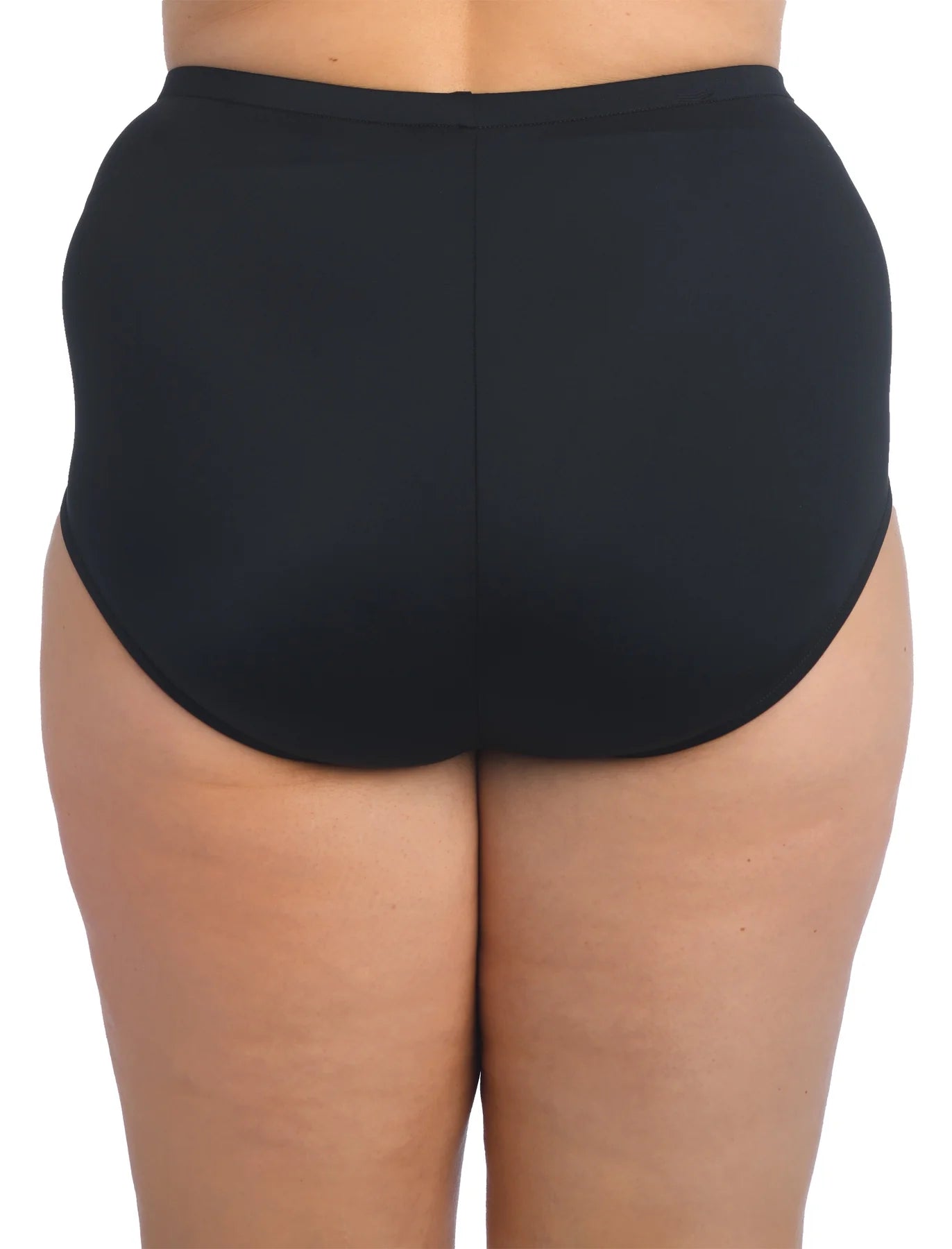 Maxine Of Hollywood Plus Size Solid Full Pants Black