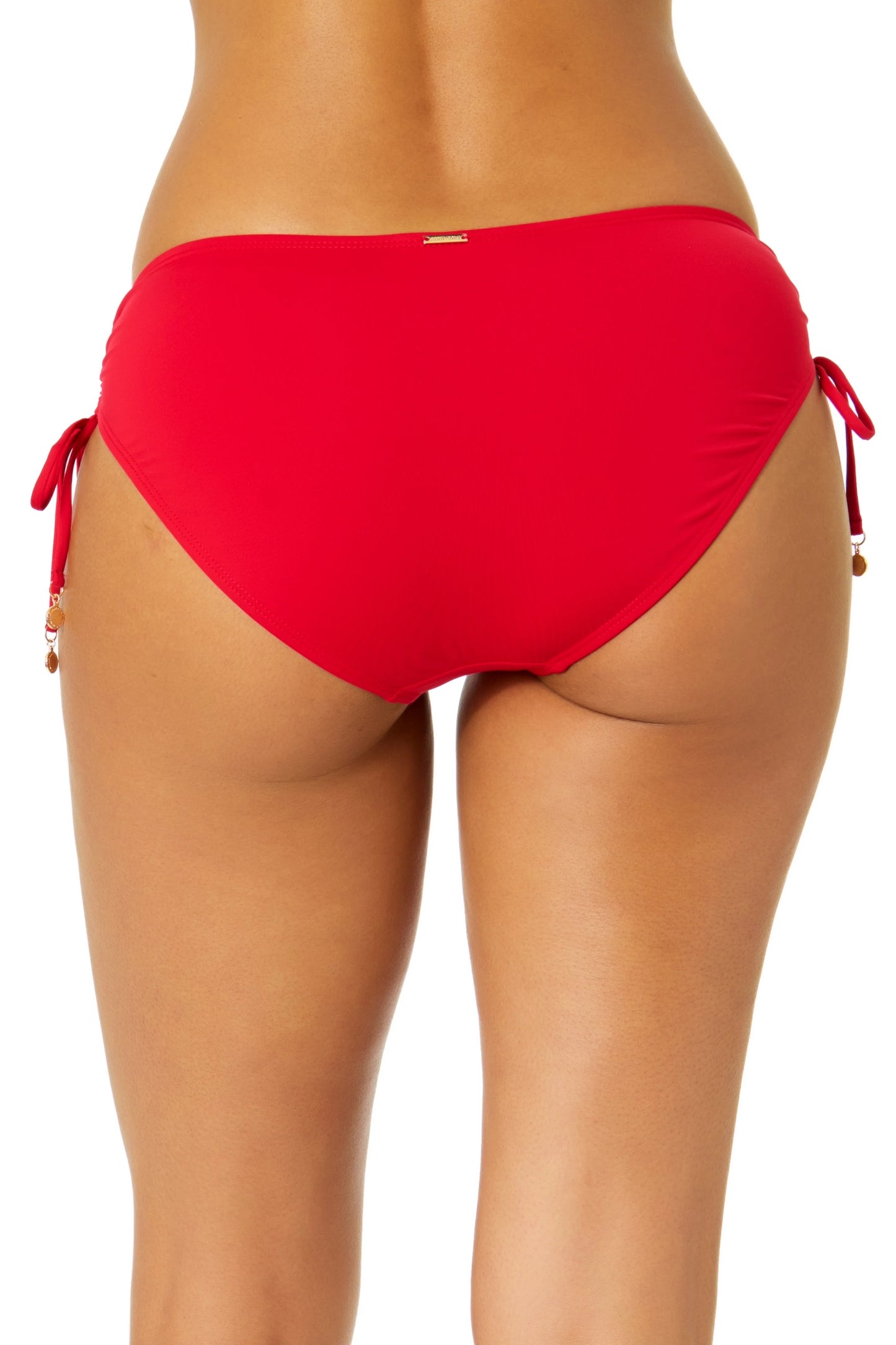 Anne Cole Live In Color Ruby Side Tie Swim Bottom