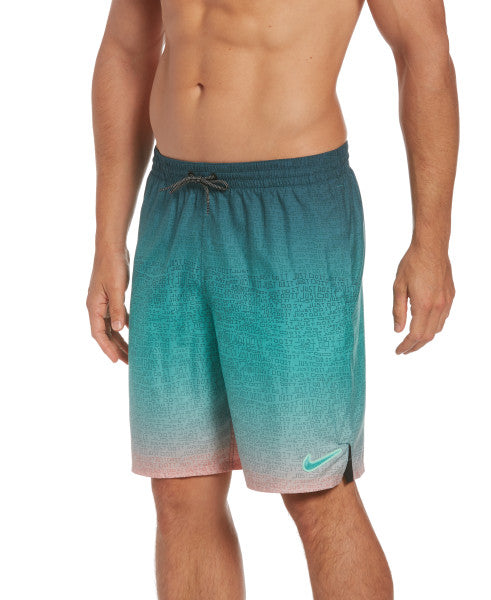 Nike Swim Men's Jdi Fade 9" Volley Shorts Bleached Coral
