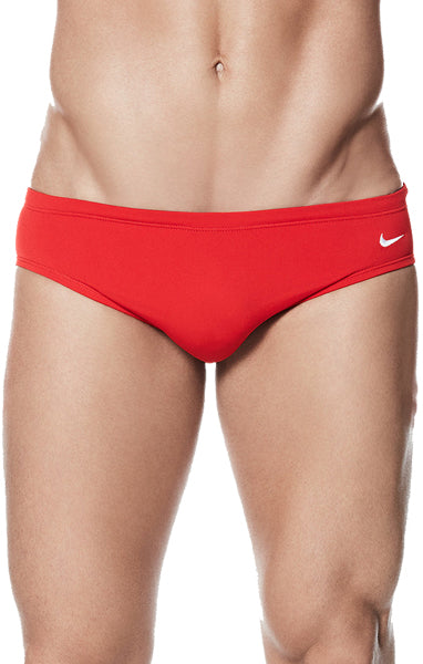 
                      
                        Nike Swim Boys' Solid Poly Briefs University Red
                      
                    