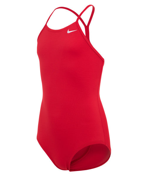 
                      
                        Nike Swim Girls' Racerback Cut-Out Tank One Piece University Red
                      
                    