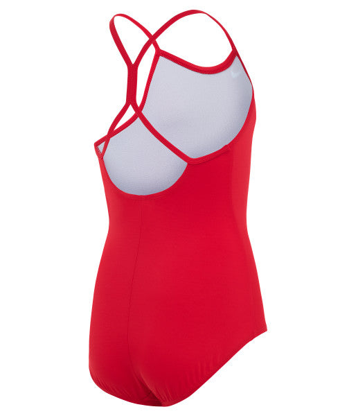 
                      
                        Nike Swim Girls' Racerback Cut-Out Tank One Piece University Red
                      
                    