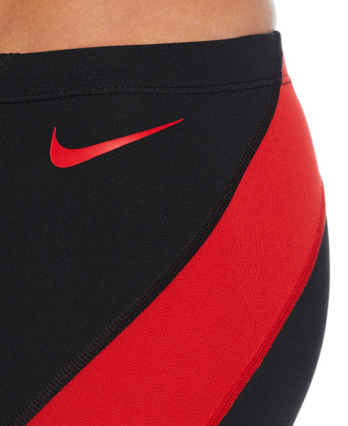 
                      
                        Nike Swim Men's Vex Color Block Jammers University Red
                      
                    