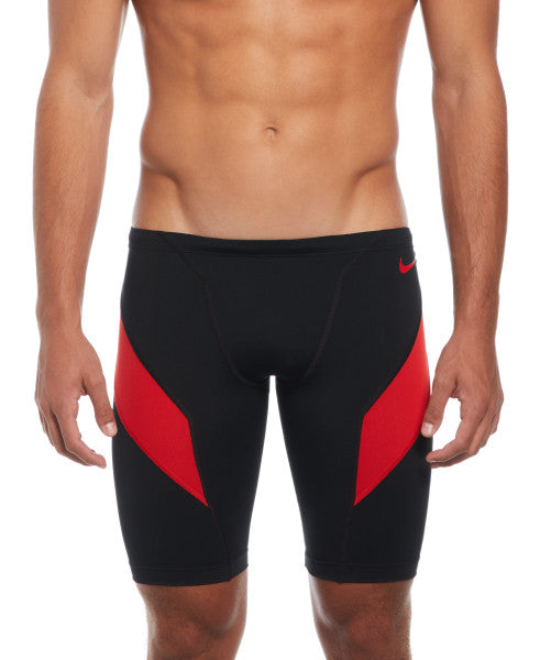 
                      
                        Nike Swim Men's Vex Color Block Jammers University Red
                      
                    