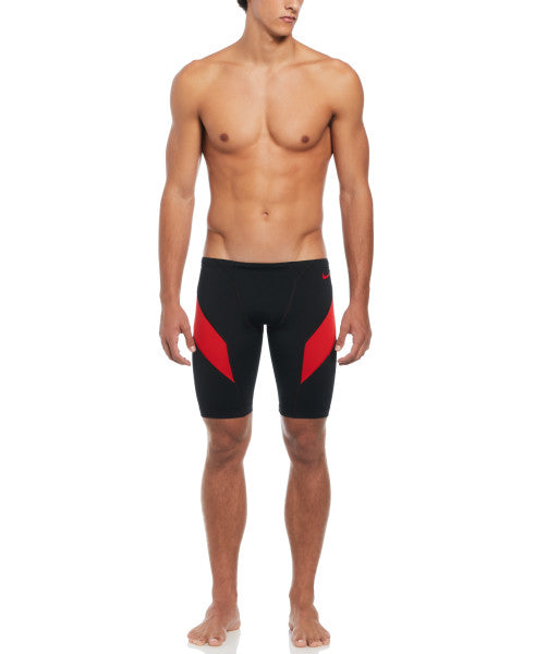 
                      
                        Nike Swim Men's Vex Color Block Jammers University Red
                      
                    