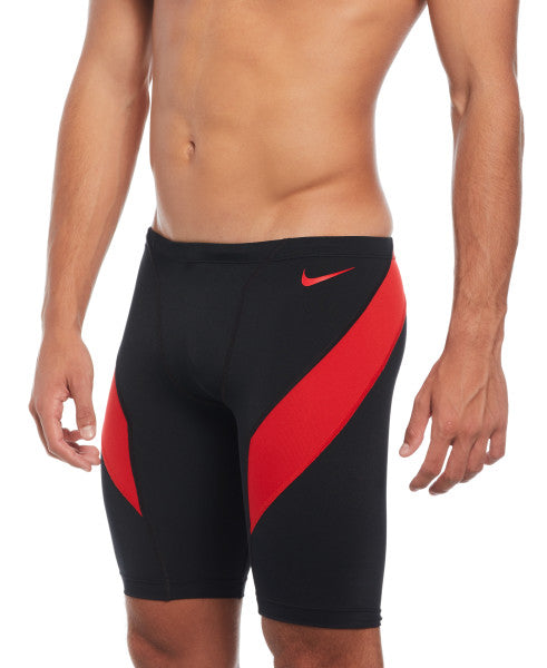 
                      
                        Nike Swim Men's Vex Color Block Jammers University Red
                      
                    