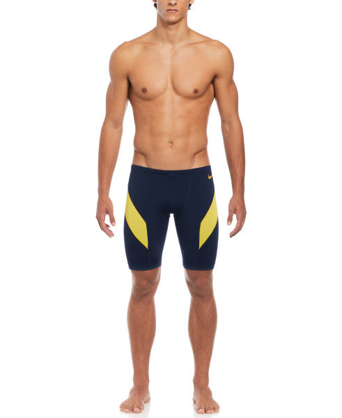 Nike Swim Men's Vex Color Block Jammers Varsity Maize