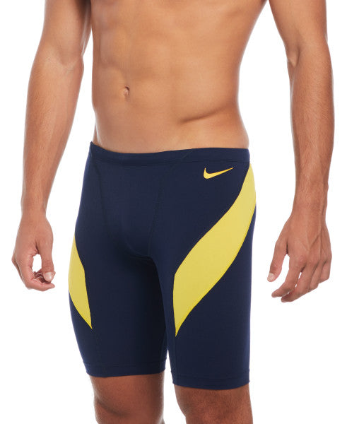 Nike Swim Men's Vex Color Block Jammers Varsity Maize