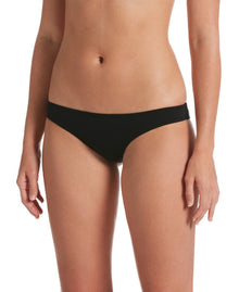  Nike Swim Women's Essential Cheeky Bikini Bottom Black