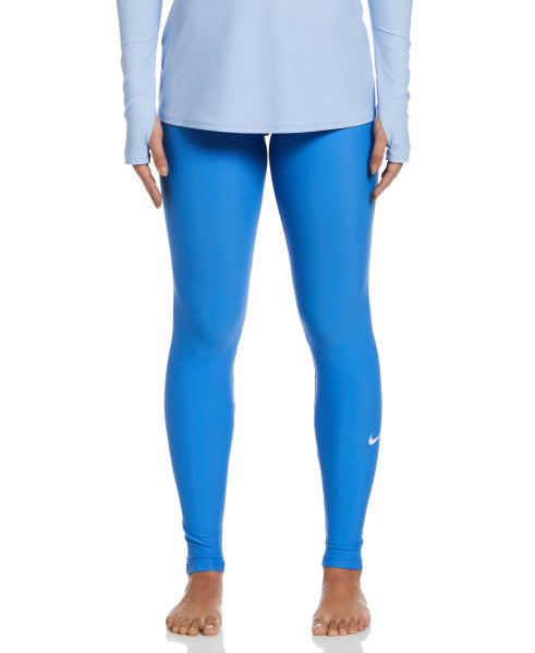 Nike Swim Women's Essential Slim Long Legging Pacific Blue