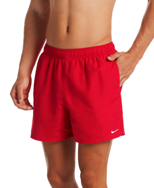 Nike Swim Men's Standard Lap 5" Volley Shorts Solid University Red