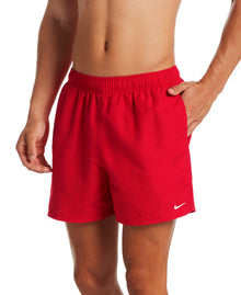  Nike Swim Men's Standard Lap 5" Volley Shorts Solid University Red