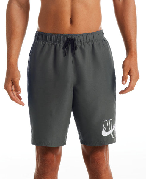 
                      
                        Nike Swim Men's Solid Logo Lap 9" Volley Shorts Iron Grey
                      
                    