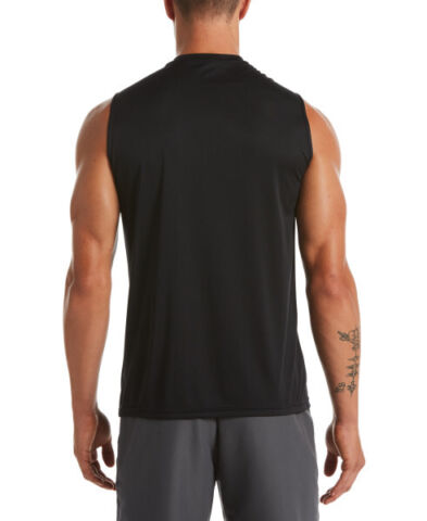 
                      
                        Nike Swim Men's Solid Sleeveless Hydroguard Swim Shirt Black
                      
                    