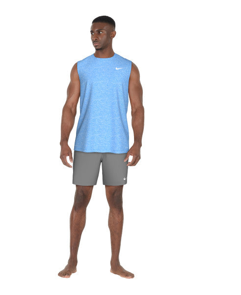 
                      
                        Nike Swim Men's Heather Sleeveless Hydroguard Swim Shirt University Blue
                      
                    