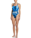 Nike Swim Women's Hydrastrong Crystal Wave Spiderback One Piece Game Royal