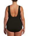 Nike Swim Women's Plus Size Essential U-Back One Piece Black