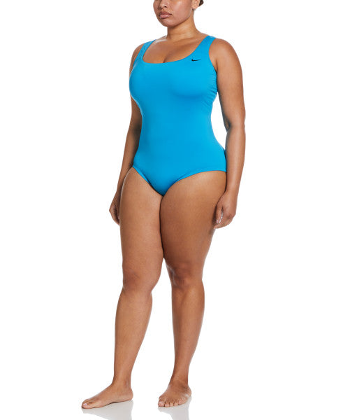 
                      
                        Nike Swim Women's Plus Size Essential U-Back One Piece Blue Lightning
                      
                    