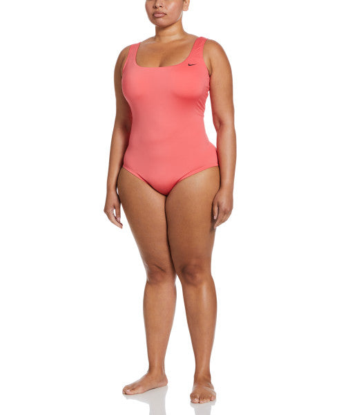 
                      
                        Nike Swim Women's Plus Size Essential U-Back One Piece Sea Coral
                      
                    