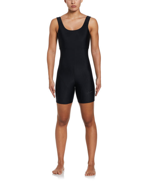 
                      
                        Nike Swim Women's Solid Fusion Legsuit Full Body One Piece Leotard Black
                      
                    