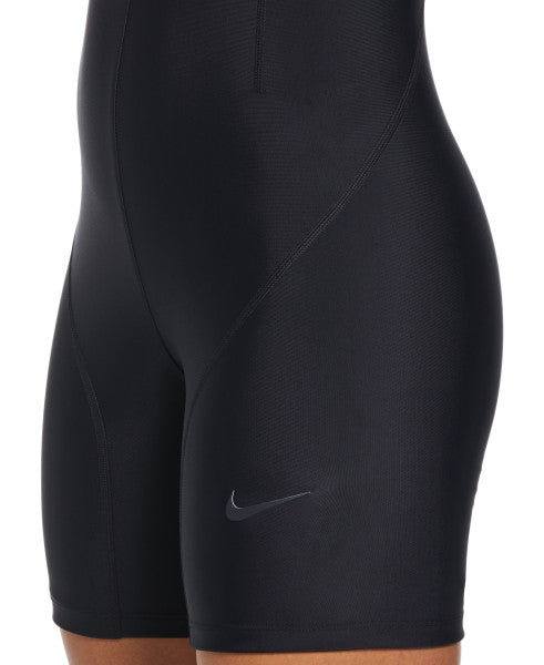 
                      
                        Nike Swim Women's Solid Fusion Legsuit Full Body One Piece Leotard Black
                      
                    