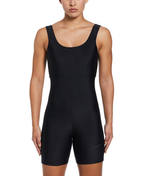 
                      
                        Nike Swim Women's Solid Fusion Legsuit Full Body One Piece Leotard Black
                      
                    