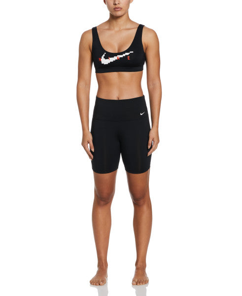 
                      
                        Nike Swim Women's Multi Logo Scoop Neck Bikini Top Black
                      
                    