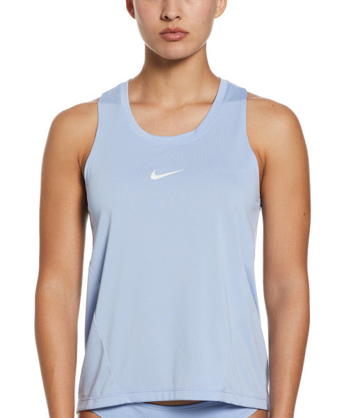 Nike Swim Women's Essential Tank Top Cover Up Cobalt Bliss