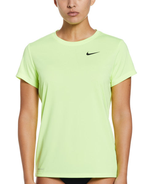 
                      
                        Nike Swim Women's Essential Short-Sleeve Loose Fit Hydroguard Volt Glow
                      
                    