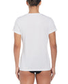 Nike Swim Women's Essential Short Sleeve Loose Fit Hydroguard White
