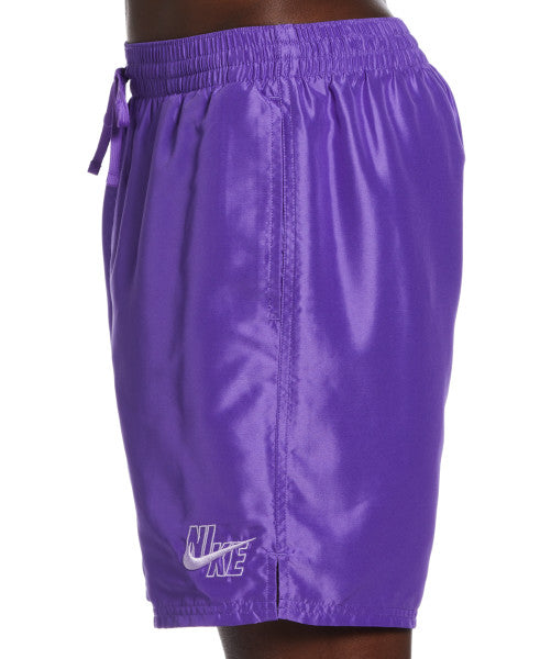 Nike Swim Men's Logo Essential Lap Volley Shorts Action Grape