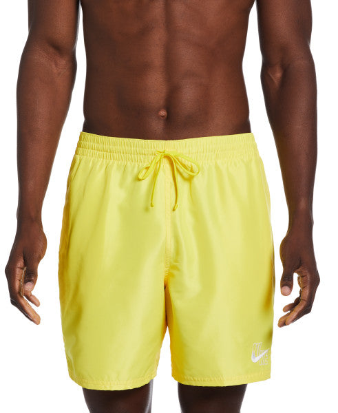 Nike Swim Men's Logo Essential Lap Volley Shorts Opti Yellow