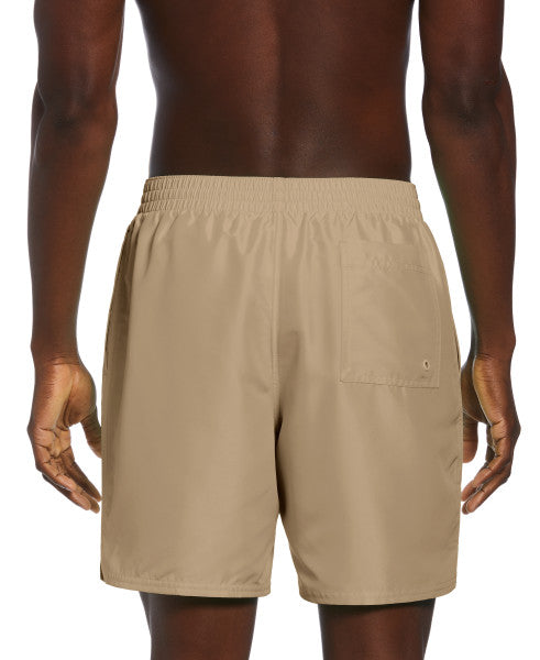 Nike Swim Men's Logo Essential 7" Lap Volley Shorts Parachute Beige