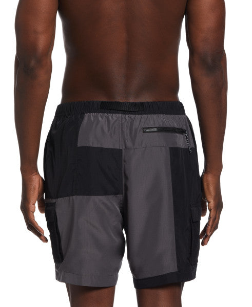 
                      
                        Nike Swim Men's 7 Inch Voyage Color Block Cargo Volley Shorts Black
                      
                    