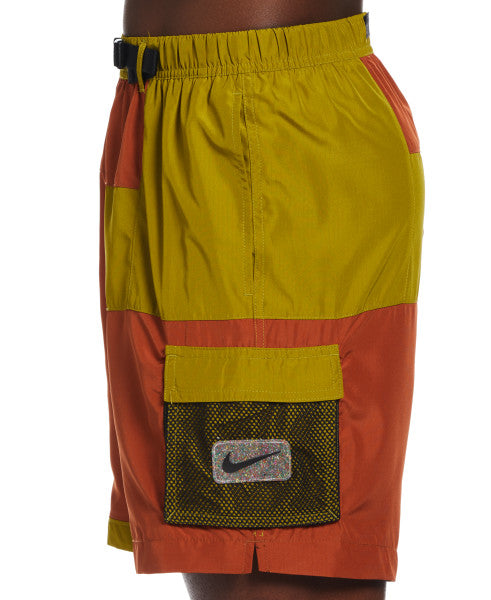 
                      
                        Nike Swim Men's 7 Inch Voyage Color Block Cargo Volley Shorts Moss
                      
                    