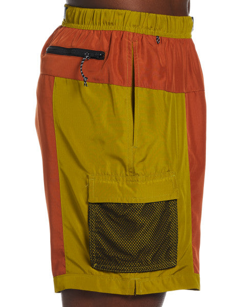 
                      
                        Nike Swim Men's 7 Inch Voyage Color Block Cargo Volley Shorts Moss
                      
                    