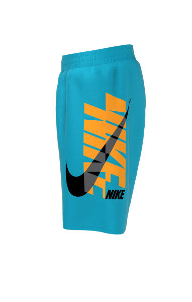 Nike Swim Boys' Shift Breaker 7" Volley Shorts Blue Lightning